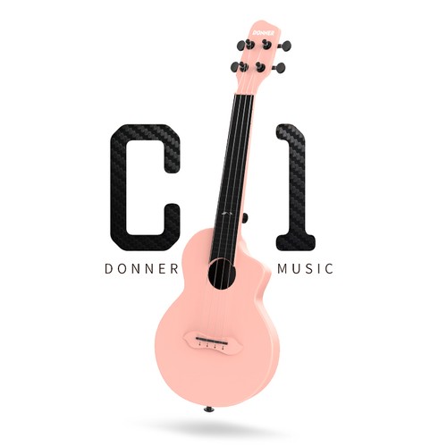 Donner carbon fiber ukulele - donner,